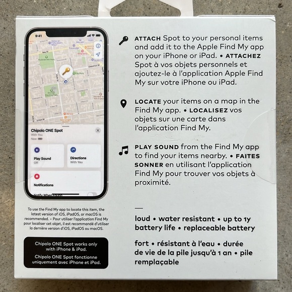 NWT item finder bluetooth tracker chip airtag travel - Picture 2 of 9
